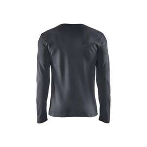 BLAKLADER - 331410329800L Camiseta manga larga Gris oscuro-EAN 7330509602775 CAMISETAS Y POLOS DE TRABAJO - Product Image 2