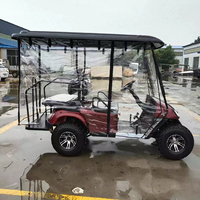 Voiturette de golf électrique 3 ou 4 places pour la chasse avec mode de suivi