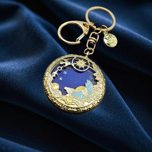 Venta directa de fábrica, diseño promocional de alta calidad, duradero, 3D, personalizado, ligero, elegante, llavero - Product Image 3