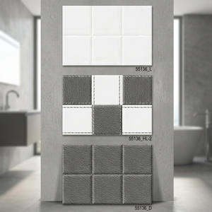 Azulejos de Cerámica Brillante para Pared y Suelo de 300x450 mm para Dormitorio, Cocina, Uso Interior, Suministro de Fabricante al por Mayor - Product Image 1