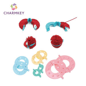 7CM 2 Pieces Yarn <strong>Pompom</strong> <strong>Maker</strong> Knitting Machine for Needlework Doll <strong>Pompom</strong> <strong>Maker</strong> - Product Image 6