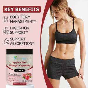 Complément Alimentaire en Capsules de Vinaigre de Cidre de Pomme à Marque Blanche (ODM) – Favorise la Fonction Digestive et la Gestion Corporelle - Product Image 3
