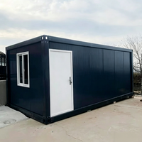 Prêt à être expédié : Mini-maison préfabriquée moderne de 20 pieds, Pod de vie modulaire de luxe, Maisons préfabriquées, Maison détachable pour bureau de jardin