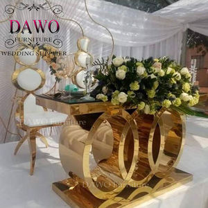 Conjunto de mesa de comedor de cristal transparente de boda proveedor de China - Product Image 6