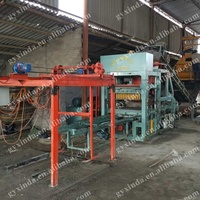 Machine à fabriquer des briques hydraulique entièrement automatique à usage intensif, machine à fabriquer des briques emboîtables, machine à fabriquer des briques creuses pour la maison