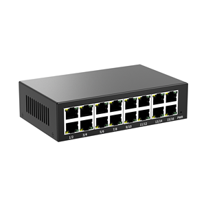 Commutateur Ethernet Gigabit 10/100/1000 Mbps, boîtier en fer, Plug and Play, 16 ports, concentrateur réseau 1.25G, répartiteur - Product Image 2