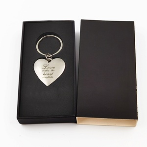 Oneway Wholesale Metal Sublimation Family Lovers Couple Keychain Custom Valentine's Day Gifts Key Chain - Product Image 5