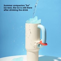Tumbler Termal Stainless Steel Jumbo Anti Bocor 40-oz, Tahan Banting, Tahan Panas 6-12 Jam, Desain Baru Bernilai Tinggi, Cocok untuk Perjalanan Antar Negara