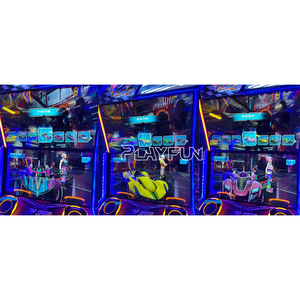 Công viên giải trí tốc độ 2 CHỖ NGỒI chuyển động rung xe mô phỏng HD Video Arcade máy đồng tiền hoạt động máy trò chơi - Product Image 6