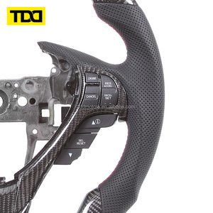 Volante de Fibra de Carbono Real TDD Compatible con ILX TL ZDX 2009 2010 2011 2012 2015 2016 2017 2018 2019 - Product Image 3