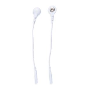 Kabel <span class=keywords><strong>TENS</strong></span> Konmed Grosir Harga Terbaik 2 Pin Elektroda <span class=keywords><strong>TENS</strong></span> Tahan Lama untuk Alat Pijat Peralatan Biofeedback - Product Image 3