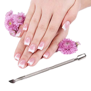 Empujador de cutículas de acero inoxidable de doble extremo, removedor de piel muerta para manicura, pedicura, Herramientas de limpieza de uñas, SUMINISTROS DE MANICURA - Product Image 5