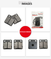 Kampas Rem Sepeda Motor FA054 untuk KAWASAKI KX65 BN125 KLX125 Z125 KLX140 KLX150 KLX230 KVF300 KVF360 KVF400 HONDA CB125 ATC250