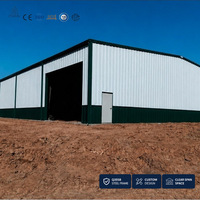 Edificio de Almacenamiento Prefabricado de Acero, Almacén de Productos Agrícolas, Área de Almacenamiento Ventilada, Diseño de Gran Capacidad