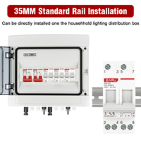 Interrupteur de transfert manuel modulaire MTS double alimentation sur rail DIN 1P 2P 3P 4P 40A 63A, disjoncteur d'isolement CA EA219G