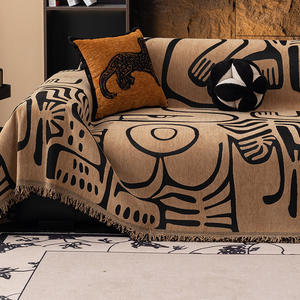 Sens simple et avancé de la couverture complète intégrée 2024 nouvelle <span class=keywords><strong>housse</strong></span> de canapé serviette en tissu quatre saisons coussin de canapé général - Product Image 3