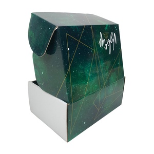 Custom Logo Green Color Cosmetic Corrugated Packaging Skincare Mailer <b>Box</b> Shipping <b>Box</b> Paper <b>Box</b> - Product Image 3