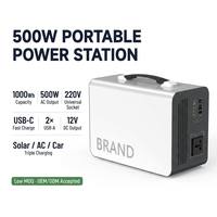 500W Portable <strong>Power</strong> Station Solar Generator LiFePO4 Battery AC DC USB Emergency Off-Grid <strong>Backup</strong> <strong>Supply</strong> OEM Wholesale Factory