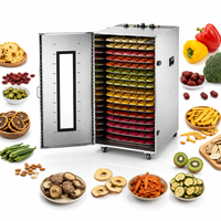 SUNMAX 16-bakjes industriële fruit- en groente elektrische voedseldroger met 1 jaar garantie, aanbieding