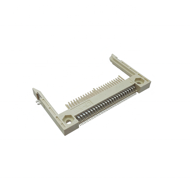 CF Card Socket Connector 50 Pin 26.9mm & 13.75mm Side Length for Digital Electronic