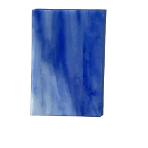 Feuille de verre teinté de texture de jade de glace bleu profond de 3mm 1006SP - Product Image 1