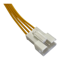 JST SM Serie SMR-02V-NC 2,5mm Box-Kontakt-Kabelbaum UL11028/UL3266/UL1569 22AWG 3A 250V PVC Elektronischer Verriegelungsmechanismus Maßgefertigt