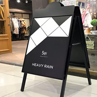 Présentoir pliable de menu de restaurant d'affichage numérique d'affiche de bon prix de publicité