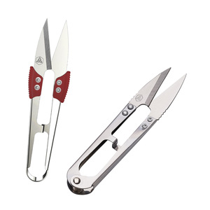 Pin Yarn Scissors Stainless Steel U Shaped <b>Thread</b> Trimmer Cross Stitch Sewing <b>Tool</b> - Product Image 3