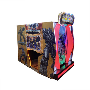 Machine de jeu vidéo à pièces d'arcade populaire, simulateur de jeu 4 joueurs, équipement de prise de vue Vr - Product Image 3