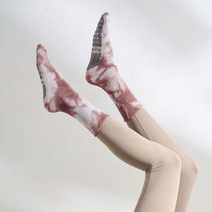 Custom Socks Non-slip Cotton Yoga Socks Wholesale Indoor Premium Pilates Socks for Women - Product Image 3