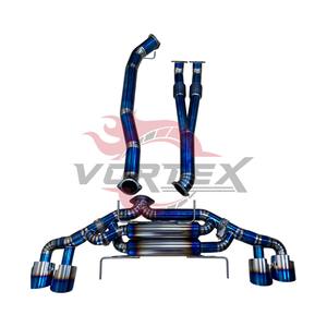 Escape Trasero con Válvulas de Titanio Vortex para Nissan GT-R R35 3.8T V6 2007-2024, Sonido Agresivo con Control Remoto - Product Image 1