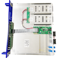Amplificateur DWDM Fullwell à succès, Booster de bande C, EDFA 1U 19" pour système de transmission de données télécom longue distance