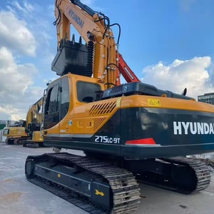 Excavatrice sur chenilles hydraulique d'occasion Hyundai 275LC-9T 275LC 275-9 d'origine coréenne, très demandée, avec 25,7 tonnes, faible nombre d'heures de travail, à vendre - Product Image 1