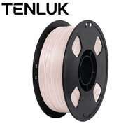 Filament PETG rose marbré créatif 1,75 mm 1 kg, effet pierre décoratif, matériaux pour imprimante 3D