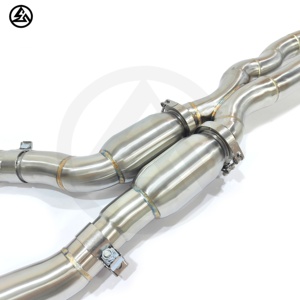 Accesorios CSZ, Envío Rápido, Tubos de Escape con Silenciador de Acero Inoxidable para BMW S55 <span class=keywords><strong>M2</strong></span> <span class=keywords><strong>Competition</strong></span> F87 M2C 3.0T - Product Image 5