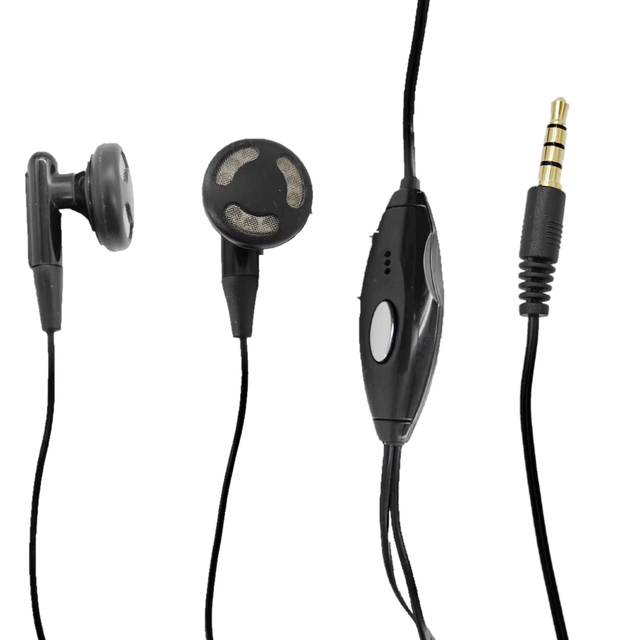 Stocks 3.5mm Jack Wired Music Earphones & Headset with Microphone In-Ear Stereo Earbuds for Mobile Phone Use