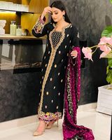 Koleksi Wanita India dalam grosir tersedia tersedia Kurti dengan Salwar dalam kain kualitas tinggi perancang baru terlihat Kurta dhoti salwaar
