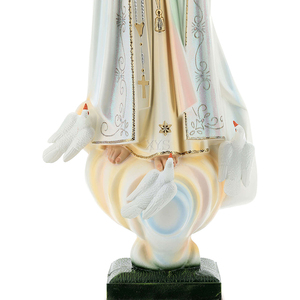 Estatua <span class=keywords><strong>de</strong></span> Fibra <span class=keywords><strong>de</strong></span> Vidrio <span class=keywords><strong>de</strong></span> Nuestra Señora <span class=keywords><strong>de</strong></span> Fátima Esculpida en 3D, Diseño Personalizado, Adorno Religioso Católico Adecuado para la Iglesia <span class=keywords><strong>y</strong></span> la Decoración del Hogar - Product Image 5