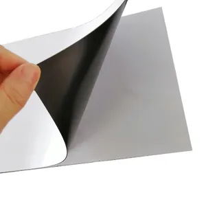 Flexibler selbst klebender Magnet papier druck Magnet blatt Inkjet-bedruckbares magnetisches Fotopapier für Laserdrucker