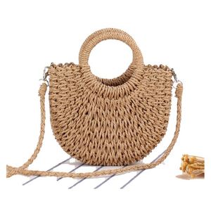 Bolsos a Secchiello de Lujo con Bordado, Colección Africana, Bolso Tote Redondo Retro para Mujer, de Marca, Buen Precio - Product Image 1