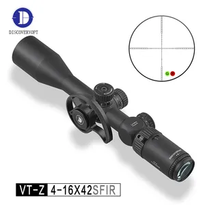 Discoveryopt 4-16X42 Spar Optische Vizier Scope Draaddradenkruis Met Ringmontagevizieren