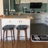 Tabourets de bar de luxe pour comptoir, chaises hautes modernes pour table de petit-déjeuner à domicile, tabourets de bar pour salle à manger, chaises hautes pour îlot de cuisine