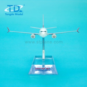 Modèle d'avion en métal Eastar à l'échelle 1/300 <span class=keywords><strong>B737</strong></span> MAX <span class=keywords><strong>8</strong></span>, 12 cm, moulage sous pression, détails peints, sérigraphie, livrée personnalisable, EN71 - Product Image 3