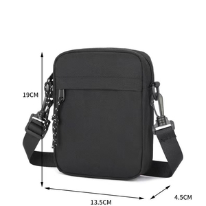<span class=keywords><strong>Sac</strong></span> <span class=keywords><strong>Bandoulière</strong></span> Croisé Homme Carré Mini Quotidien de Designer, de Qualité et <span class=keywords><strong>Vintage</strong></span>, pour un Usage Décontracté - Product Image 5