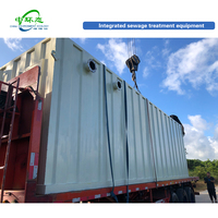 Peralatan Pengolahan Air Limbah Industri ZHT untuk Rumah Pemotongan Hewan, Baja Karbon, Teknologi AAO/mbr/mbbr, 20t/hari, 70KW