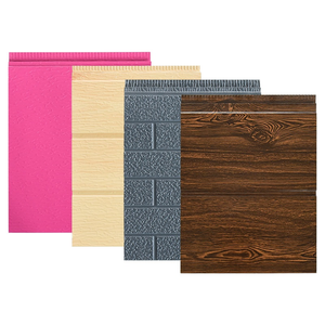 Panneaux de décoration murale extérieure modulaires en métal sculpté de 16 <span class=keywords><strong>mm</strong></span> d'<span class=keywords><strong>épaisseur</strong></span>, isolation ultra-élevée, prix d'usine - Product Image 1
