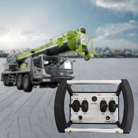 DLK 2026 Nouvelle télécommande de grue 12V/24V avec 4 joysticks, code roulant, étanche et antichoc, portée de contrôle de 500m