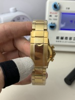 Montre chronographe multifonctionnelle de luxe personnalisée, mouvement de haute qualité avec diamants VK63/7750/4130/4131, acier inoxydable tendance
