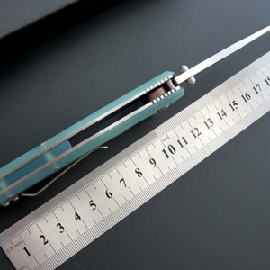 Couteau pliant HK D2 en acier, manche G10, diverses couleurs, couteau de camping, chasse, défense personnelle, qualité DIY, OEM/ODM personnalisable 1 - Product Image 5