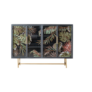 American Style <b>Sideboard</b> Cabinet 900mm High 4 Compartments Storage Living Room Cabinet - Product Image 5